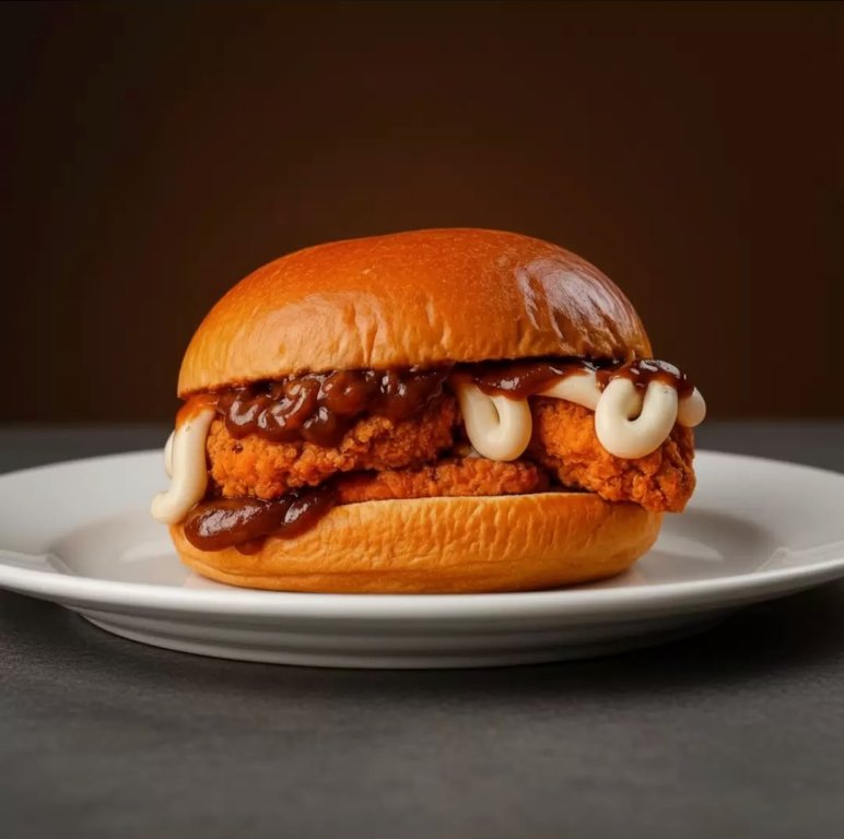 Chicken Boss, sanduíche de frango empanado com molho